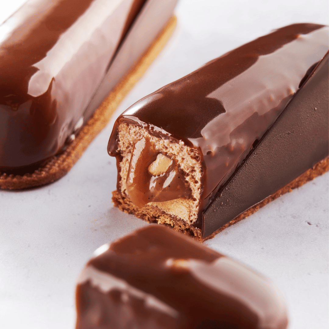 Barra de Cacahuete, Caramelo y Chocolate