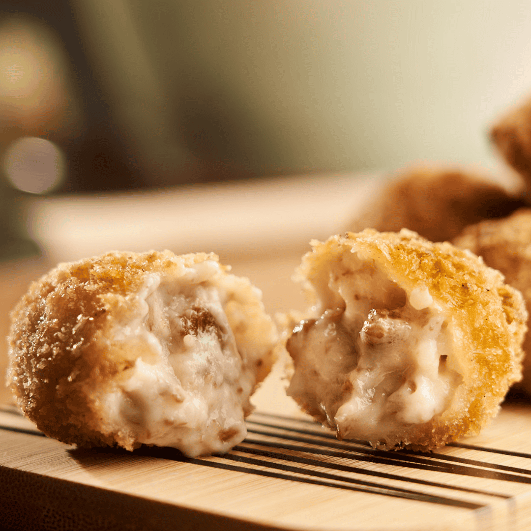 Masa Cremosa de Croqueta de Jamón -sin roux-