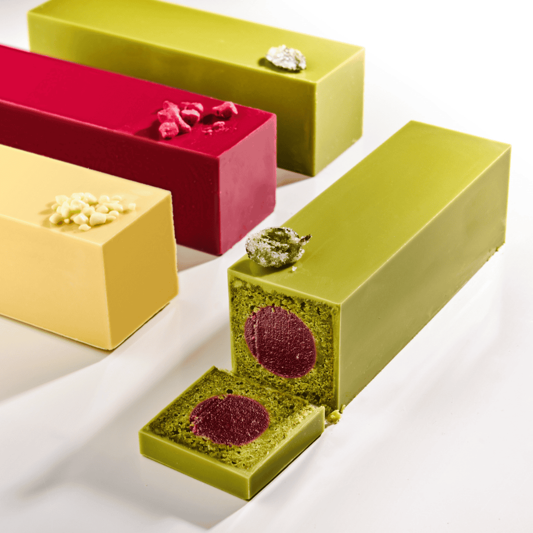 Cake de Matcha y Cereza